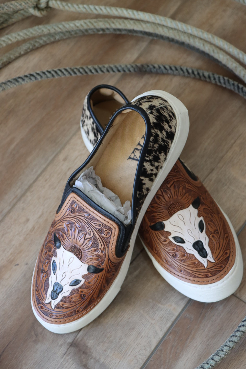 Leather Slip Ons