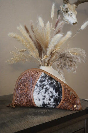 Tooled Leather Pistol Case