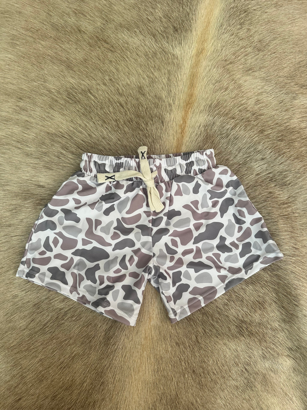 Camo Swim Trunks