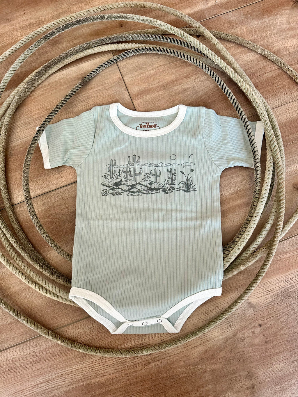 Desert Vintage Style Onesie