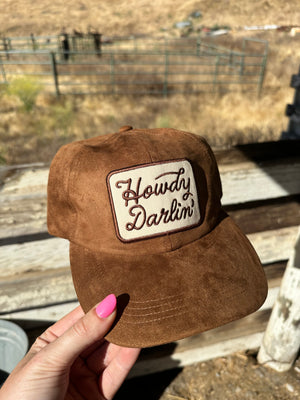 Howdy Darlin Suede Hat (+colors)