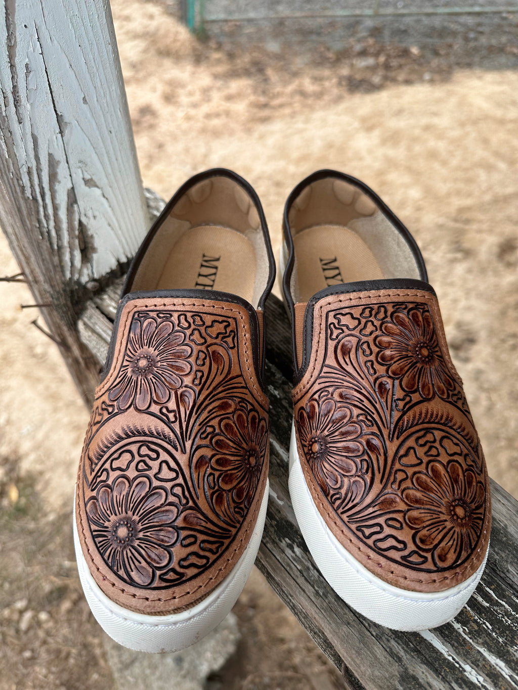 Classic Leather Slip Ons