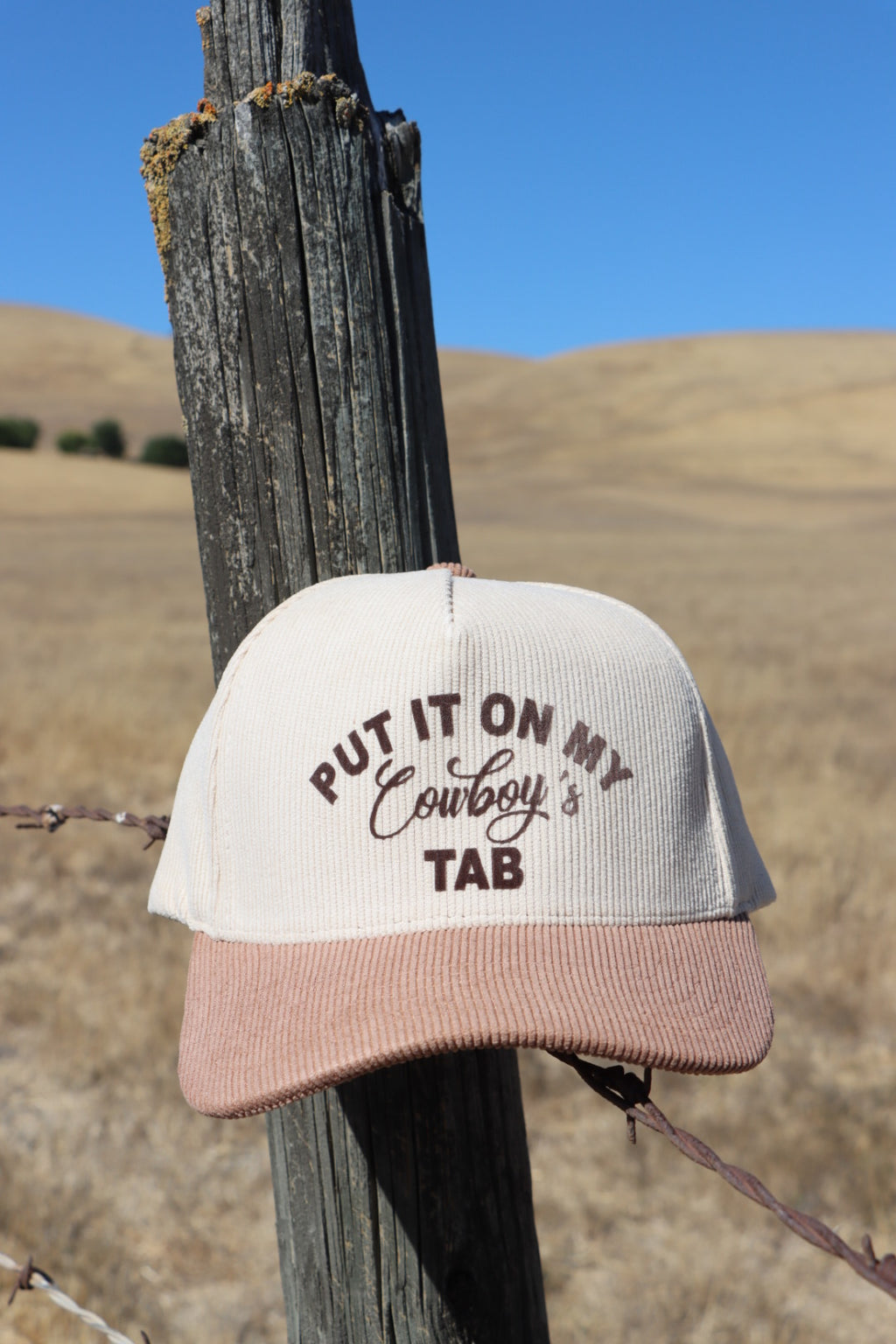 Cowboys Tab Corduroy Trucker