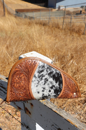 Tooled Leather Pistol Case