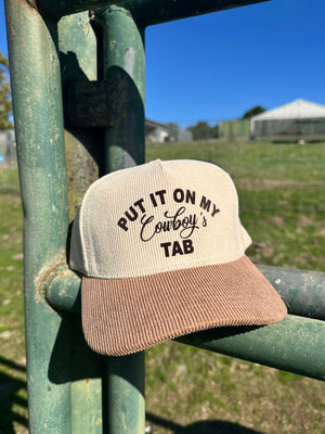 Cowboys Tab Corduroy Trucker