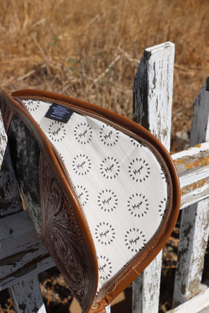 Tooled Leather Pistol Case