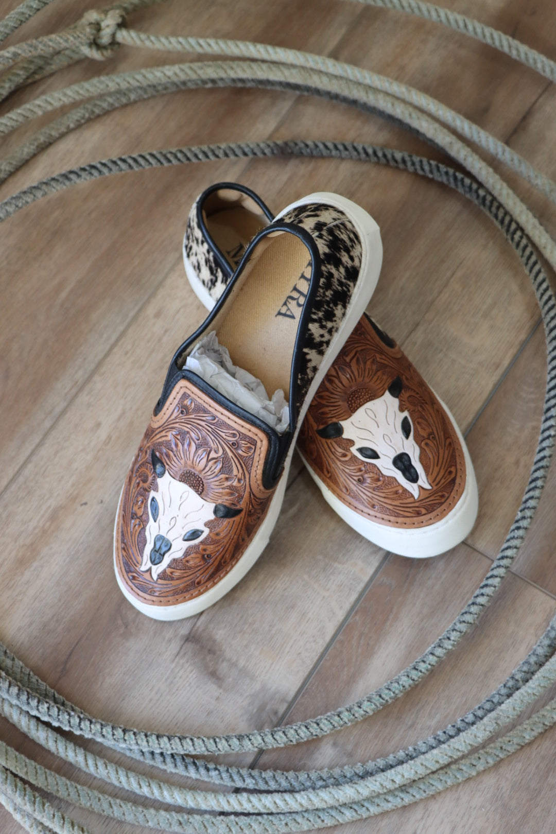 Leather Slip Ons