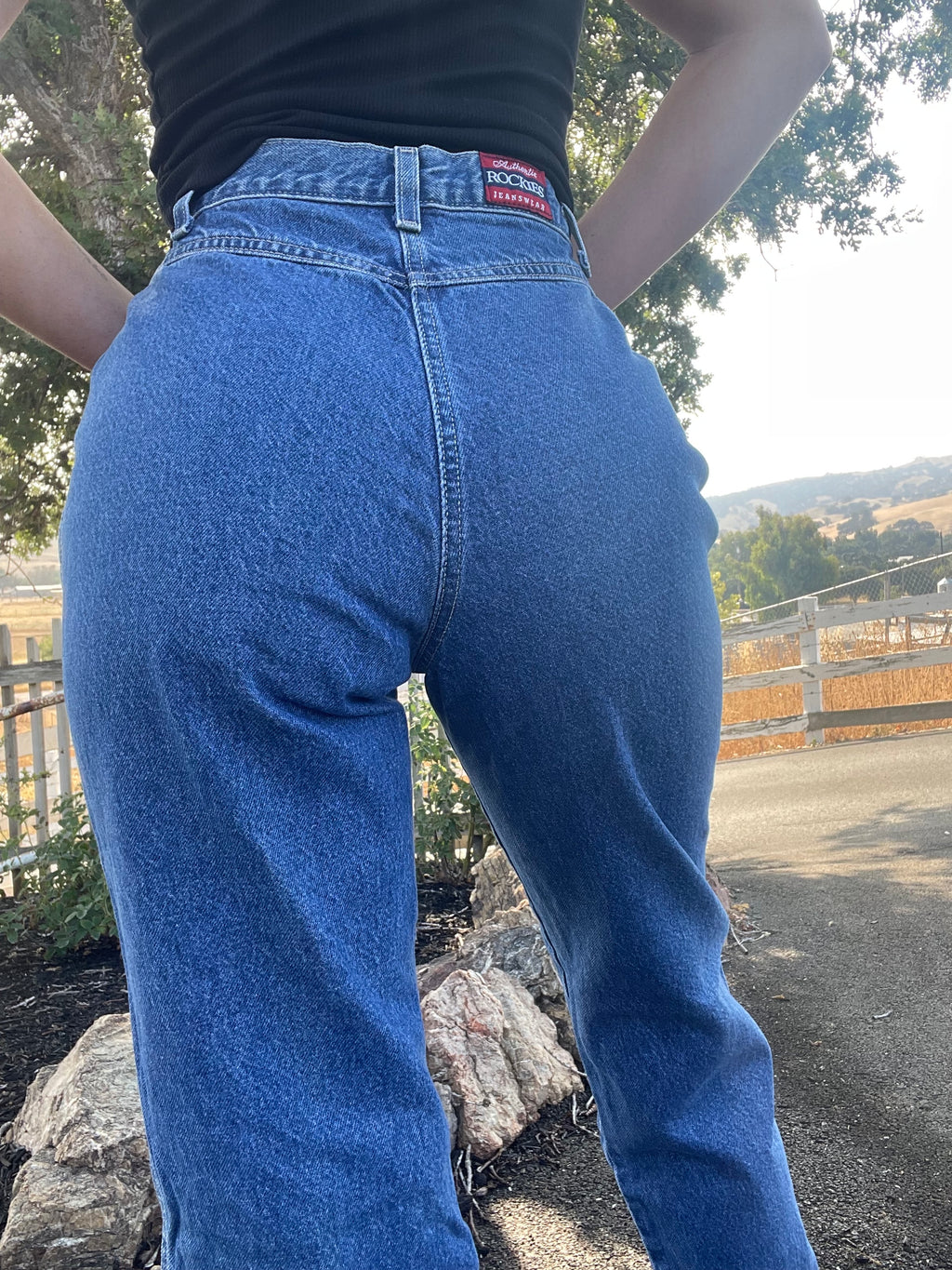 Vintage High Waisted Rockies Jeans