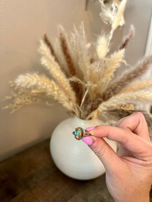 Oyster Turquoise Ring