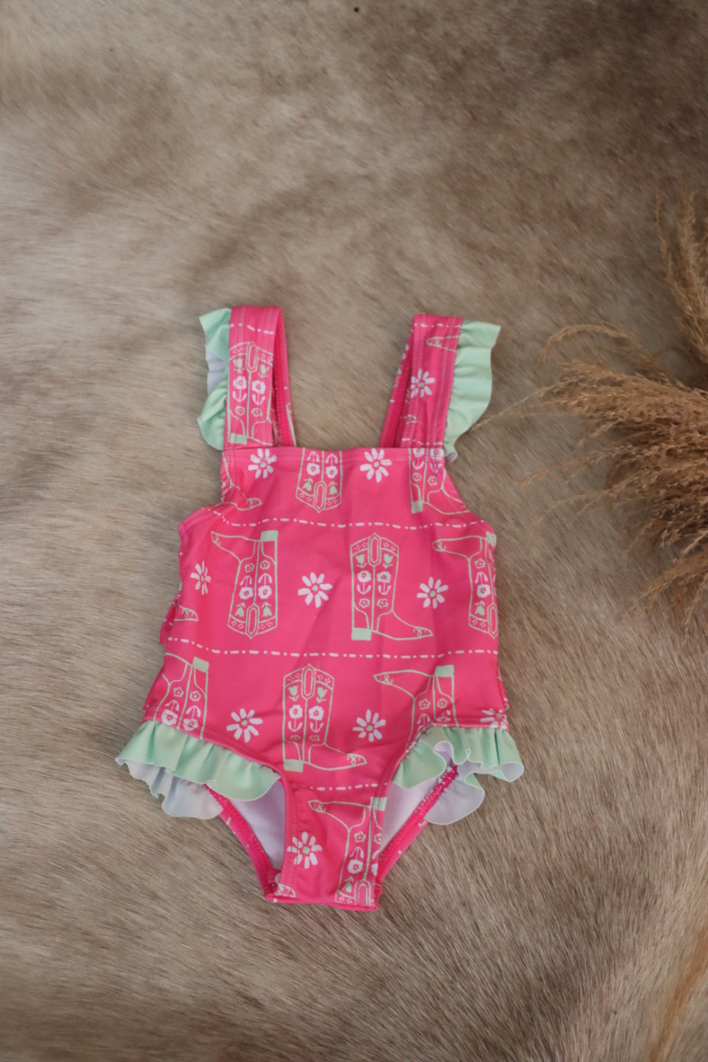 Boots Baby Swimsuit