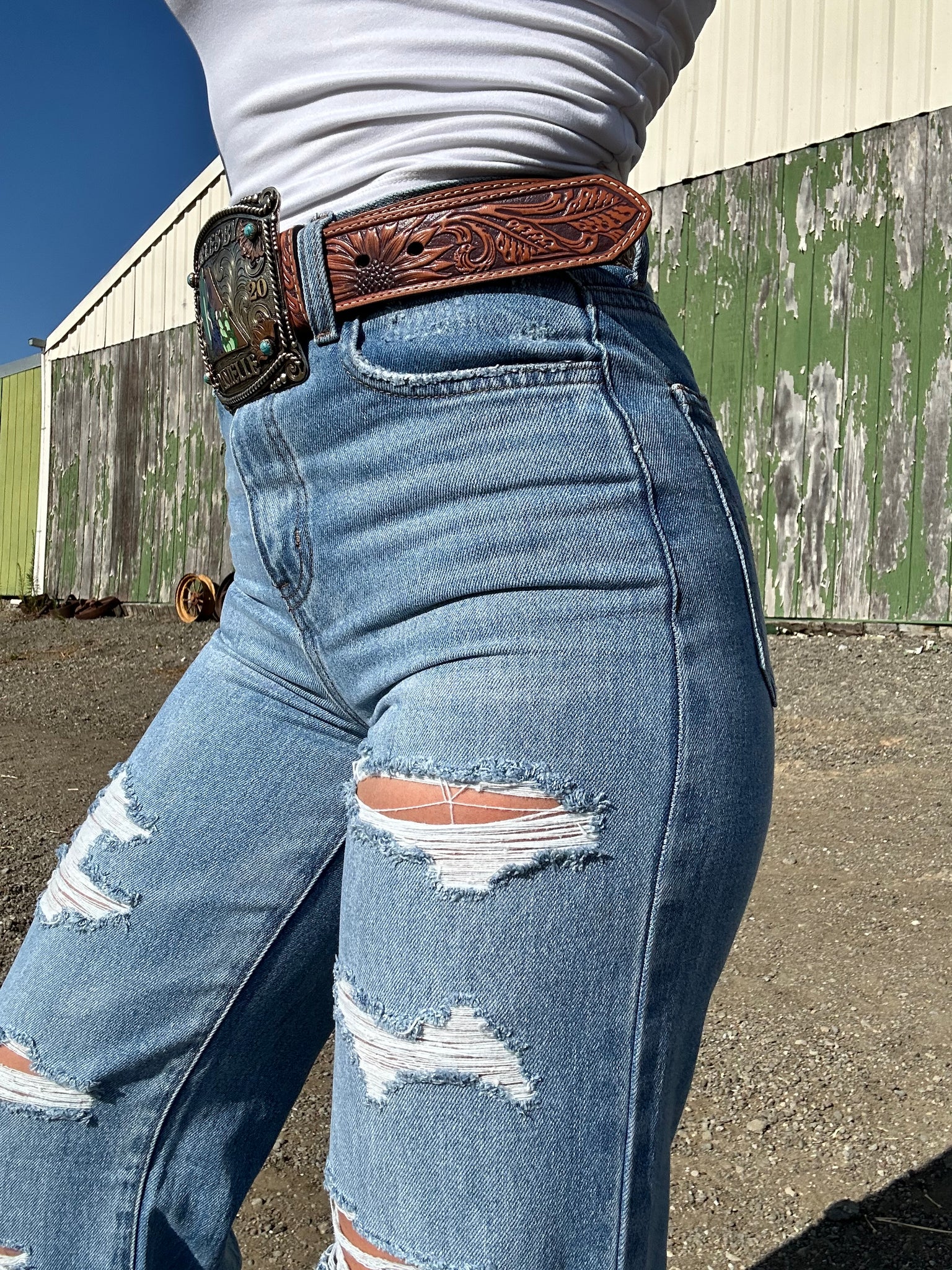 The Shiloh Wide Leg Jeans