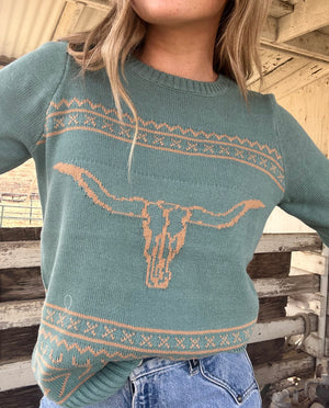 The Longhorn Sweater