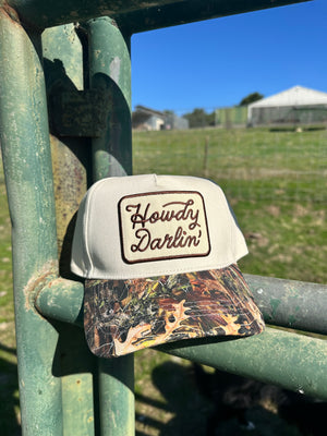Howdy Darlin Camo Hat