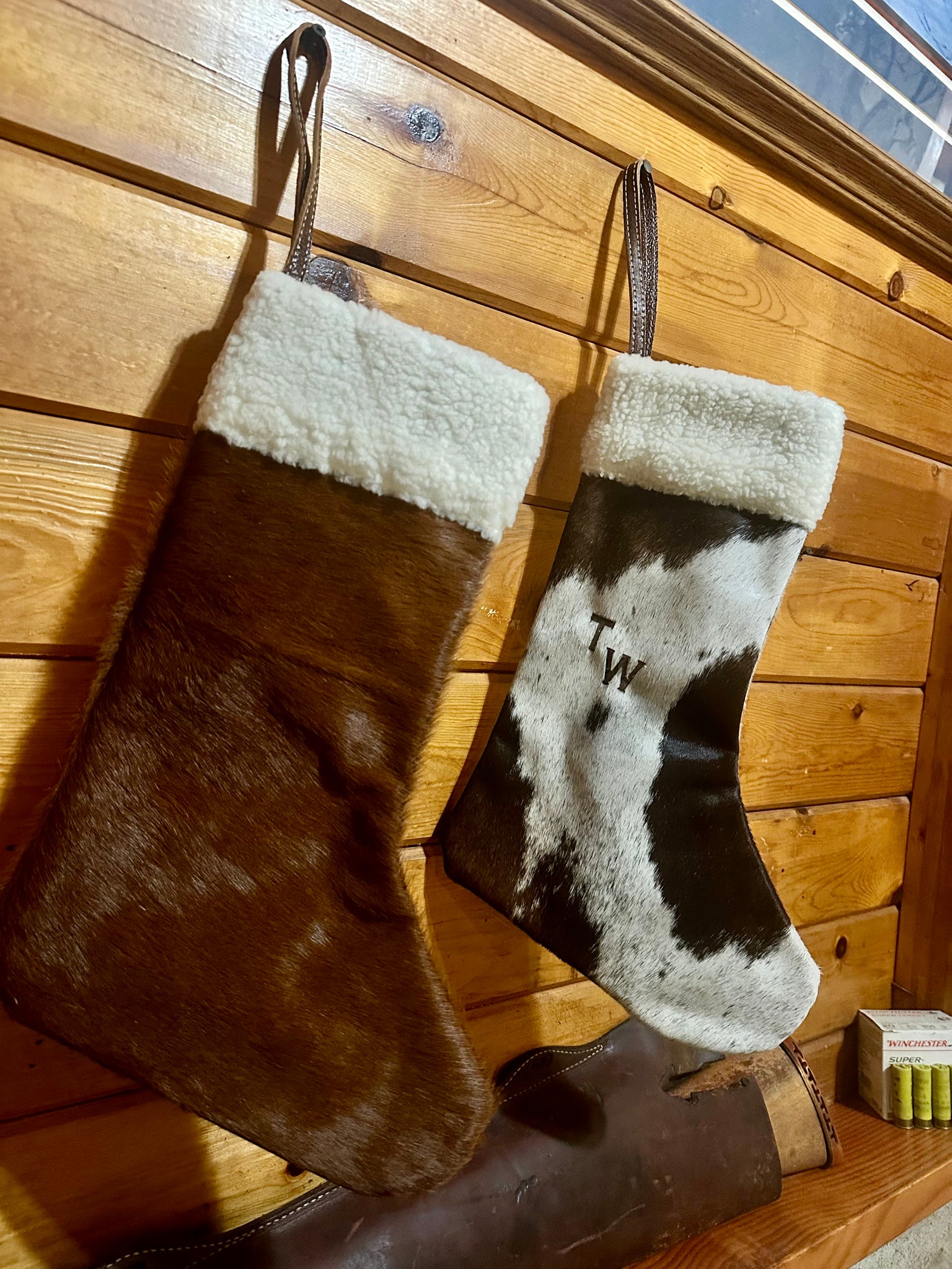 Cowhide Stocking