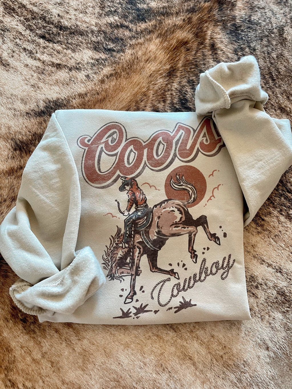 Coors Cowboy Crewneck