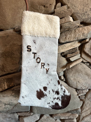 Cowhide Stocking