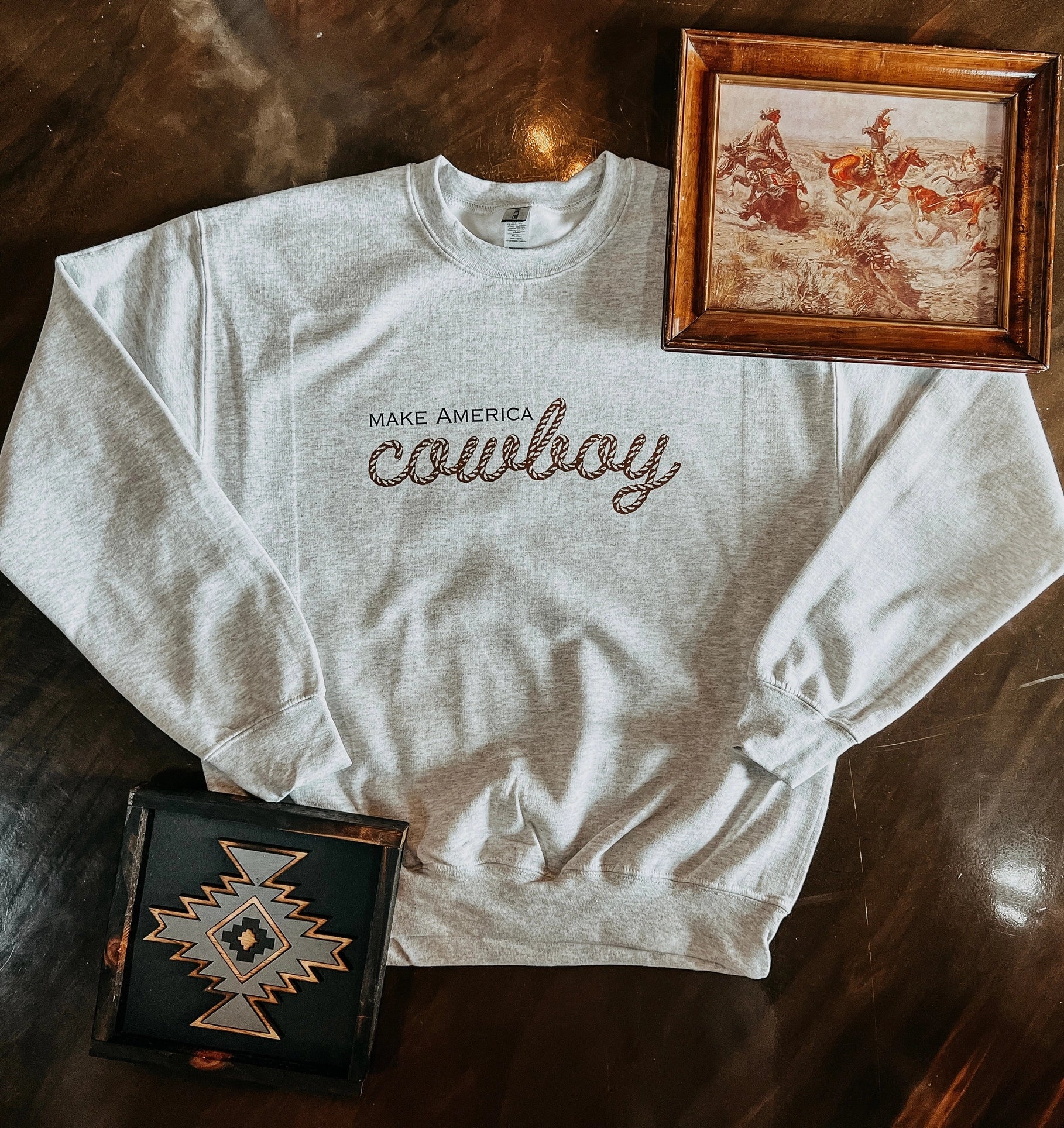 Cowboy Crewneck