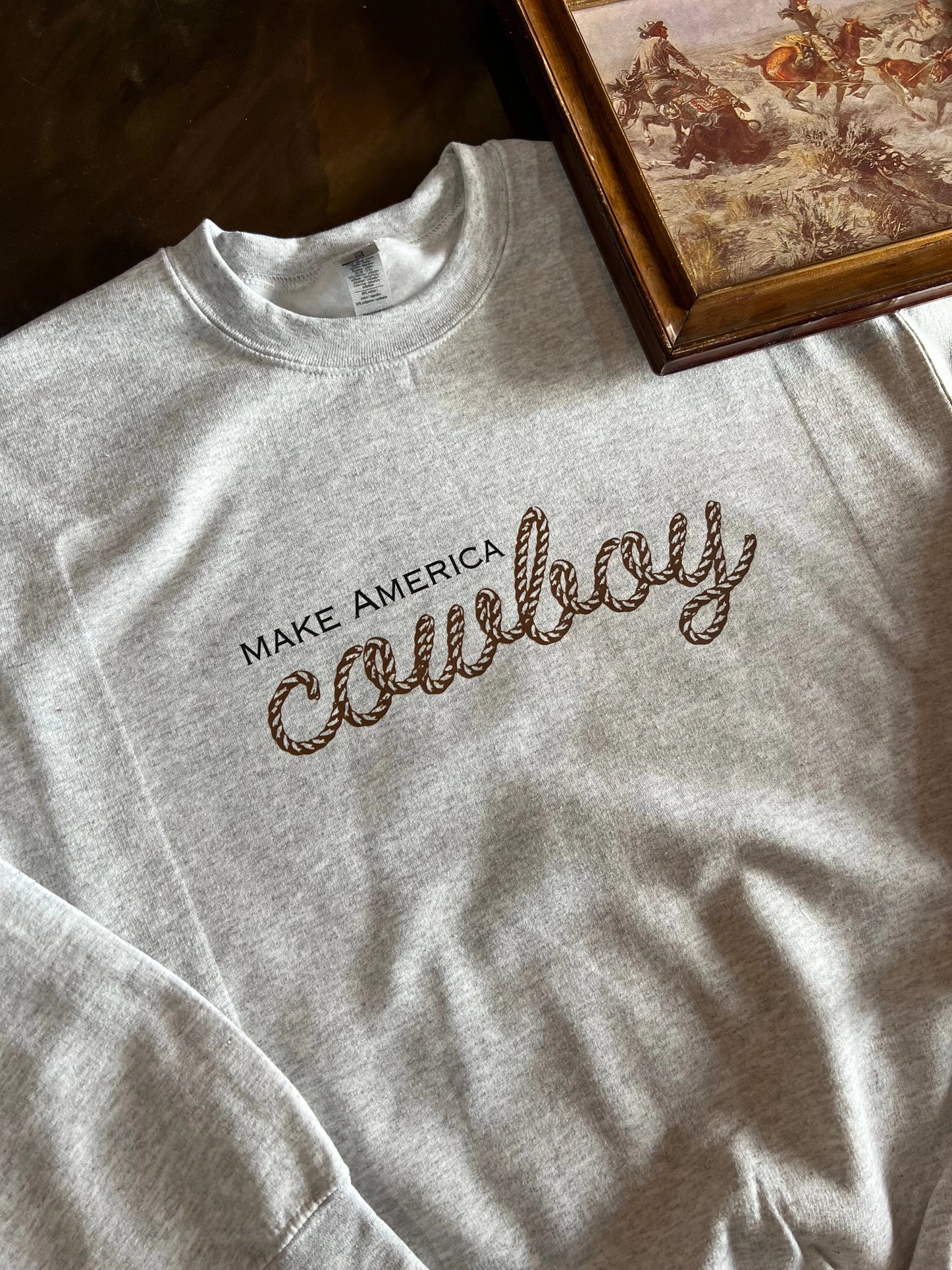 Cowboy Crewneck