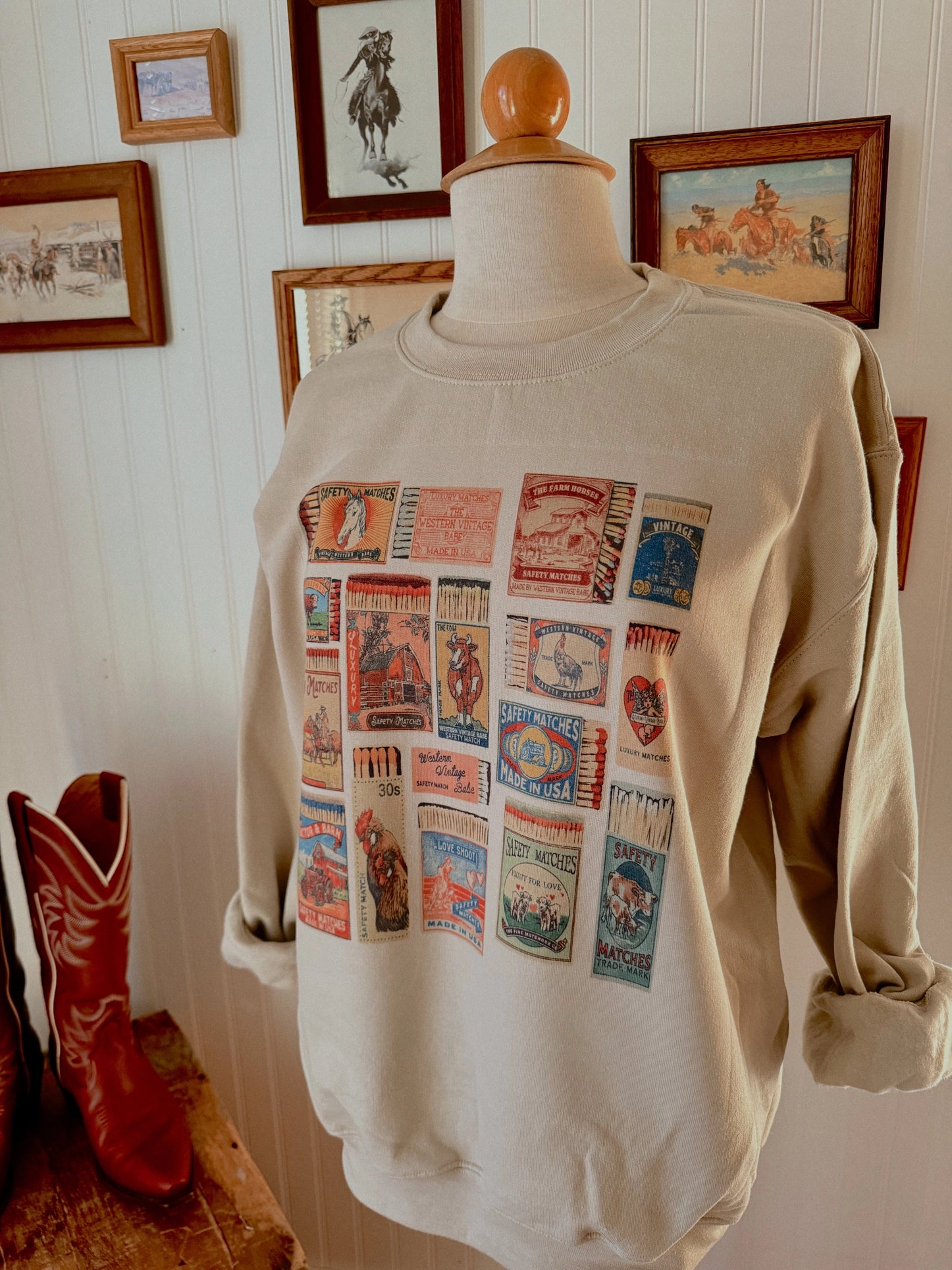 Vintage Matches Crew