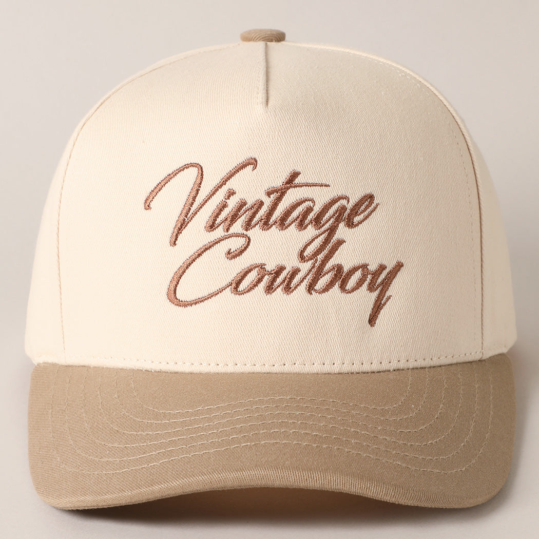 Vintage Cowboy Trucker (+Colors)