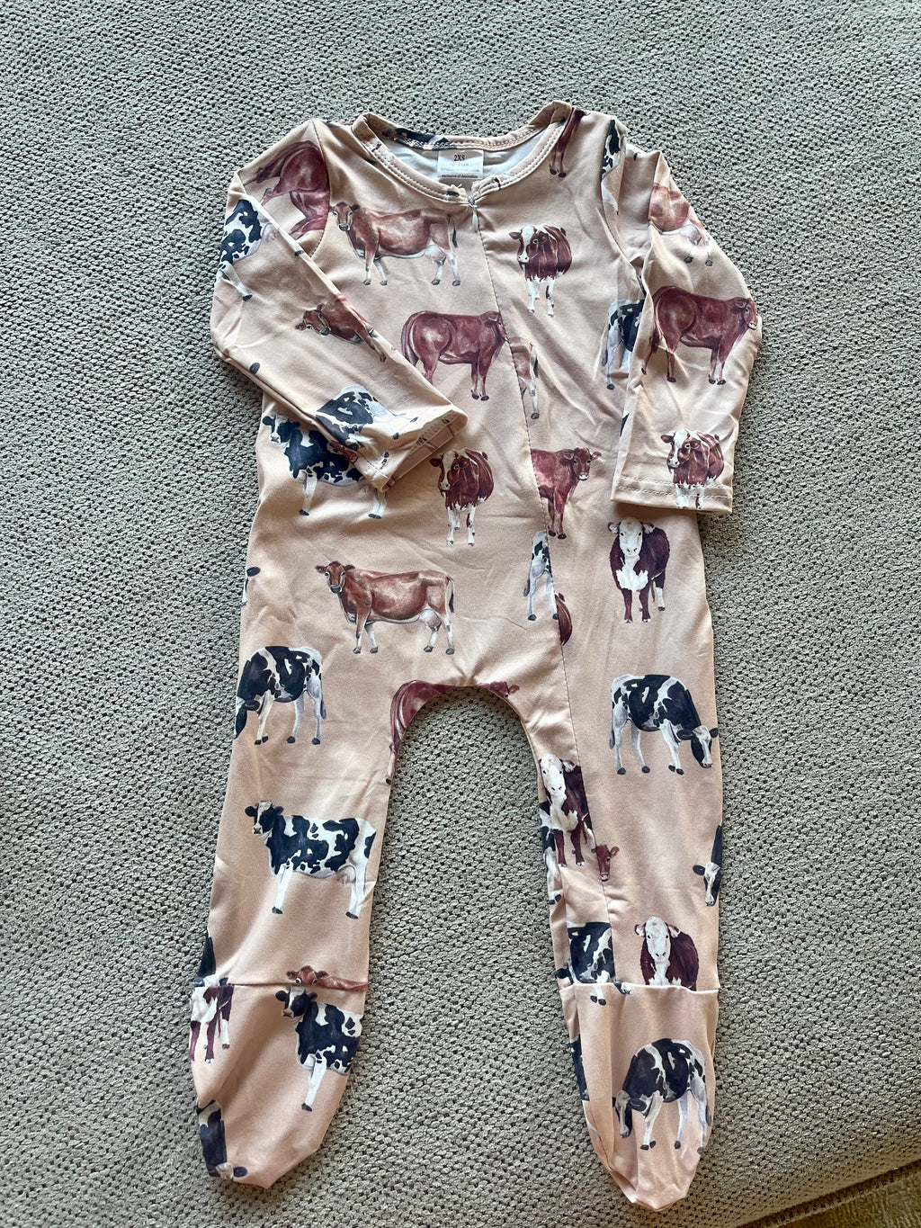 Cows Baby Onesie