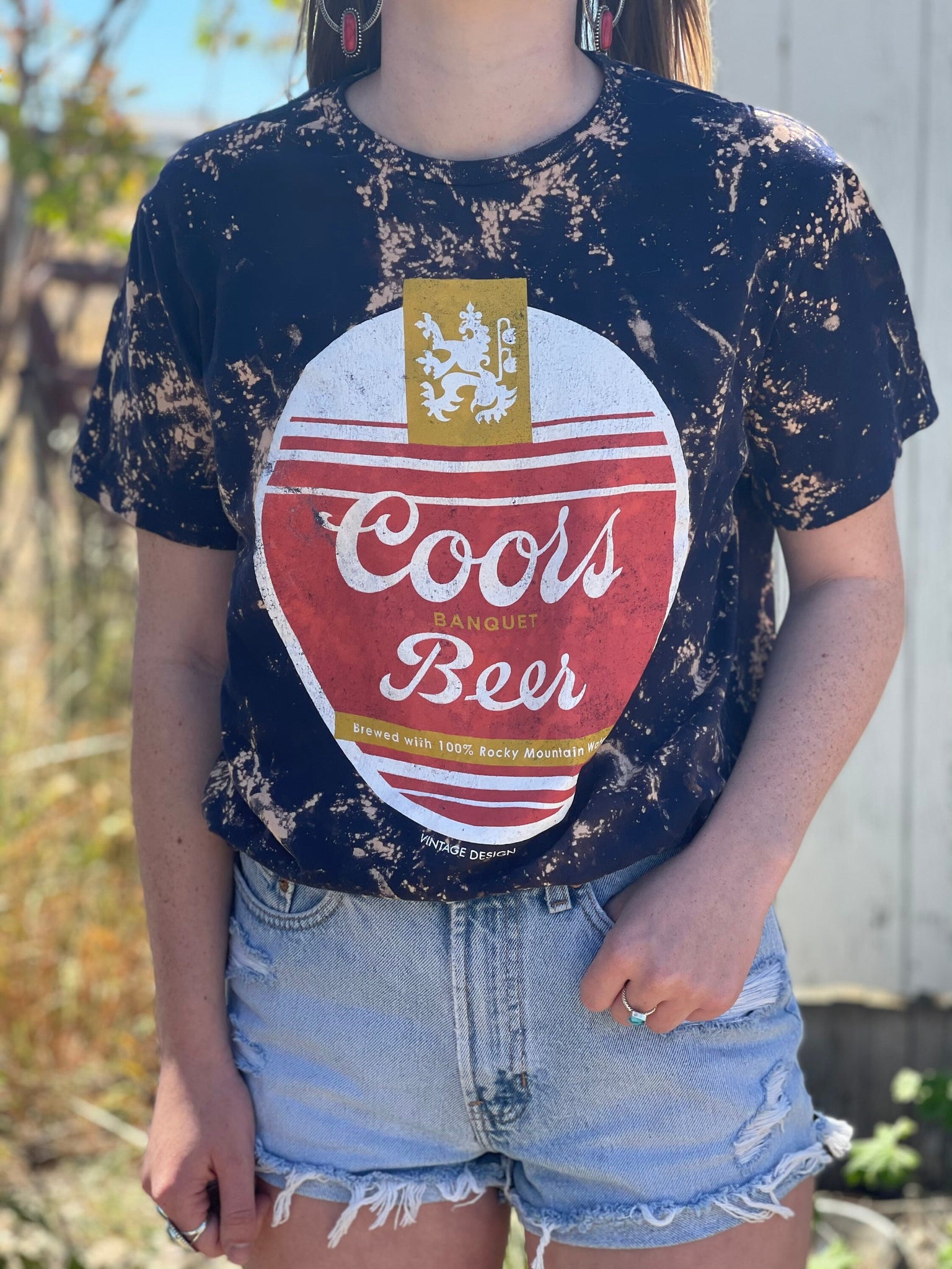 Navy Coors Banquet Tee