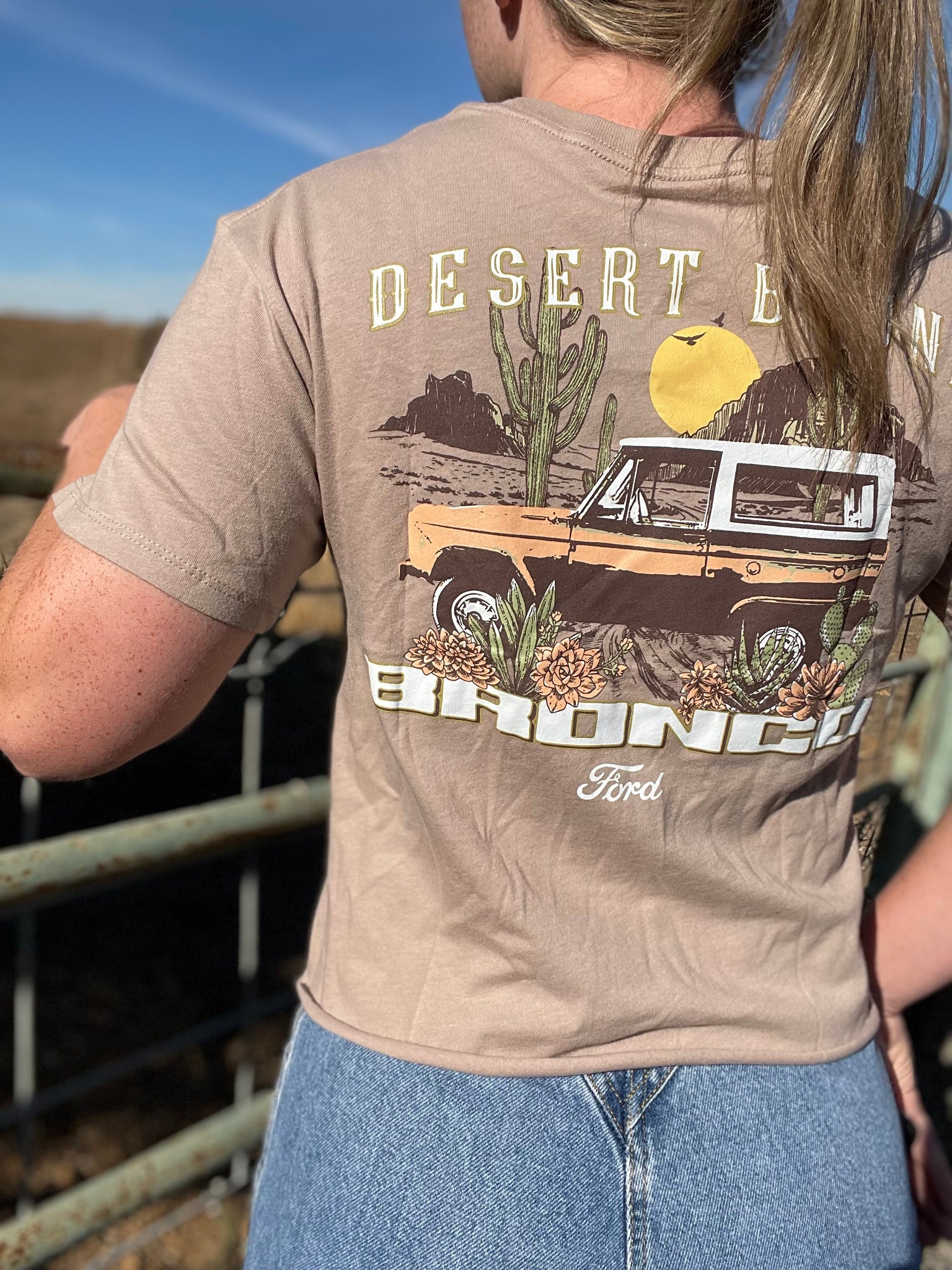 Ford Bronco Crop Tee