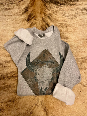 Wrangler Skull Crewneck