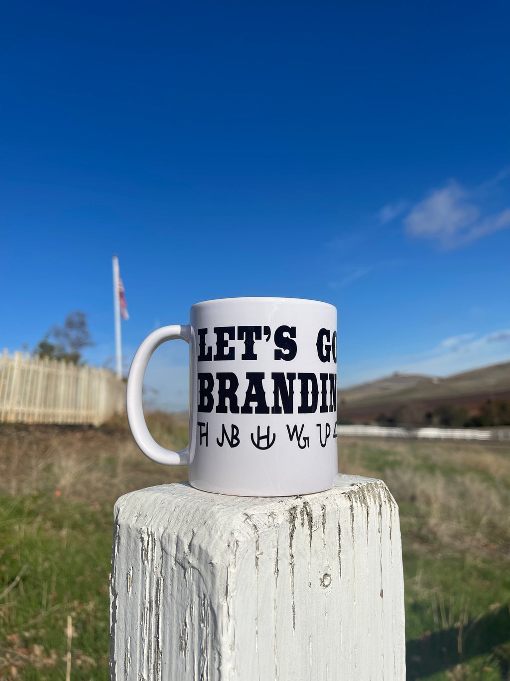 Let’s Go Brandin Mug