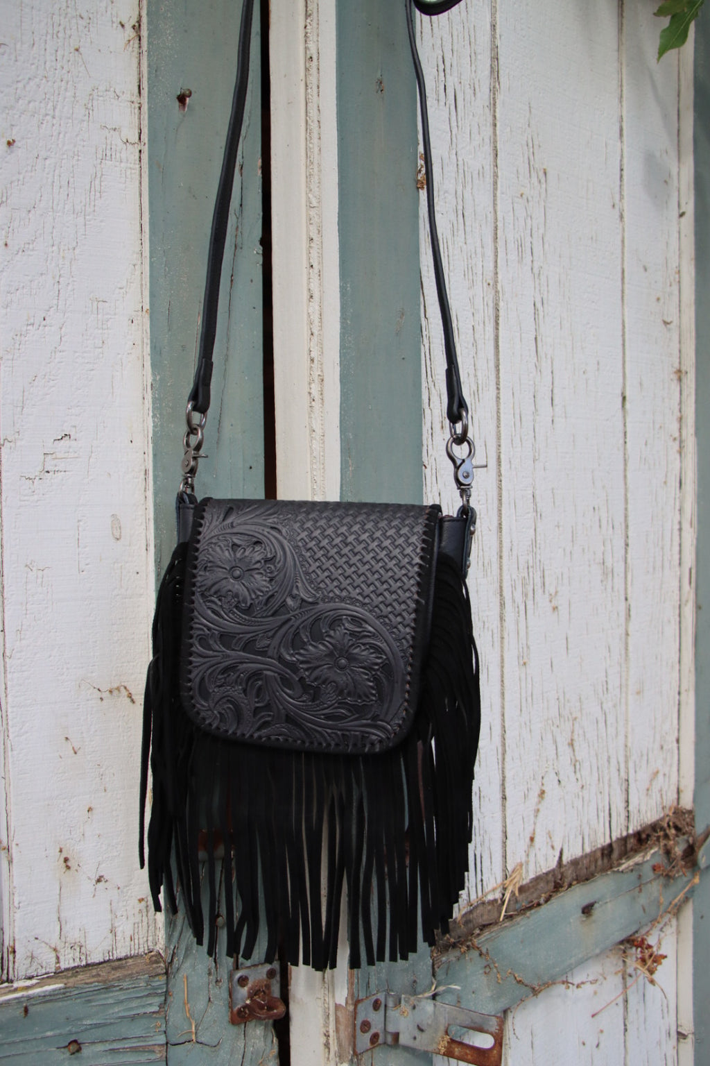 The Midnight Fringe Bag