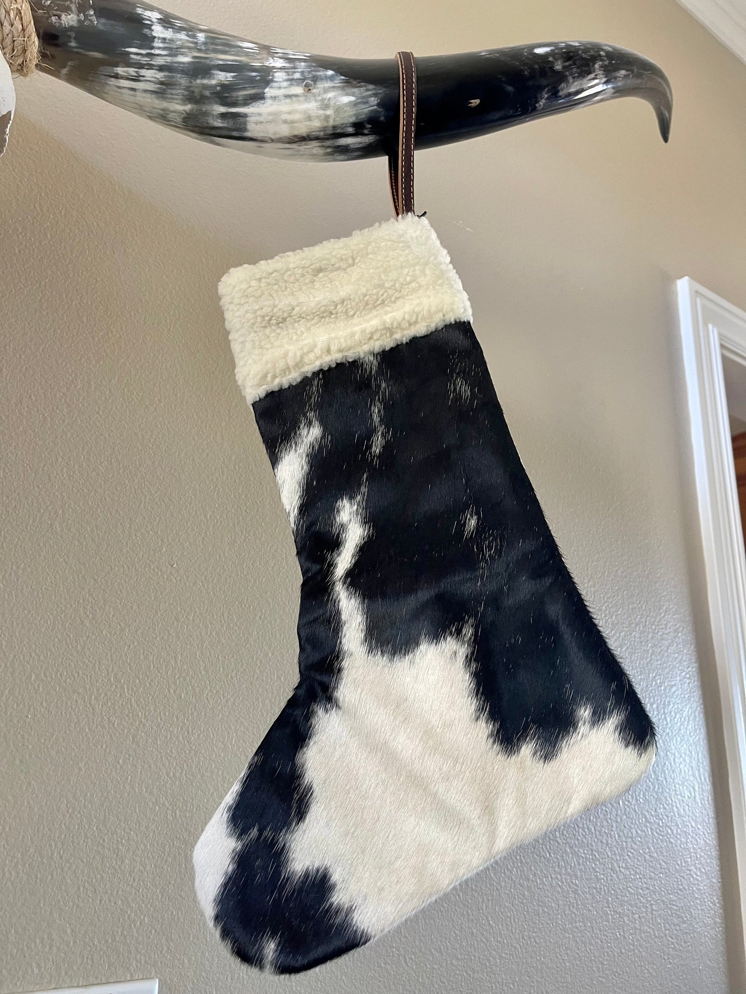 Cowhide Stocking