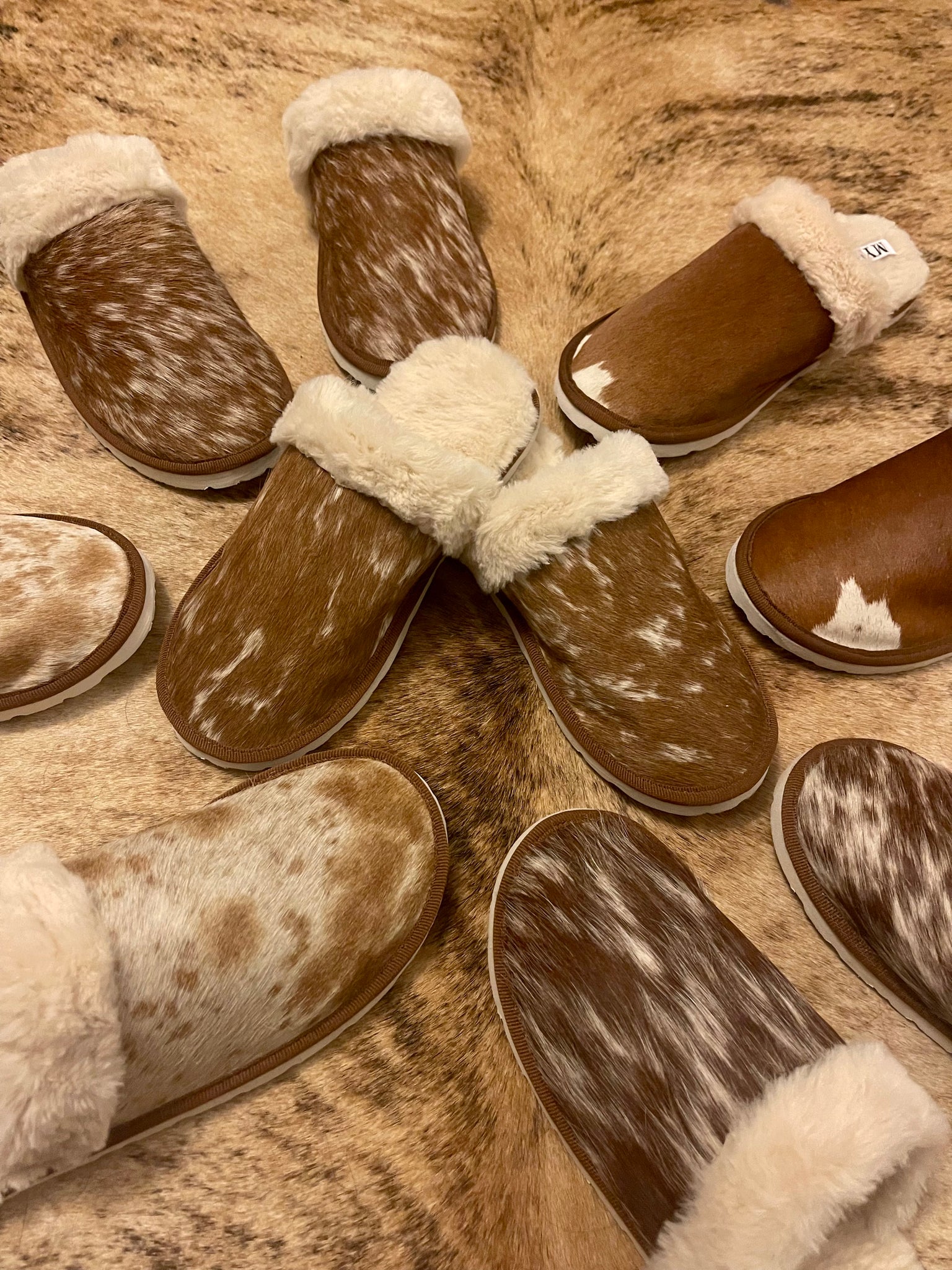 Cow 2025 skin slippers
