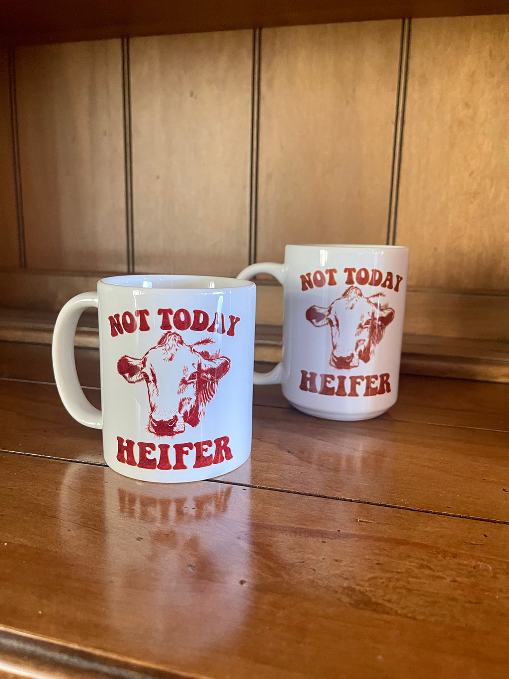 Not Today Heifer Mug